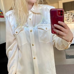 Vintage 80’s Silk Starington SaksFiftAvenue blouse